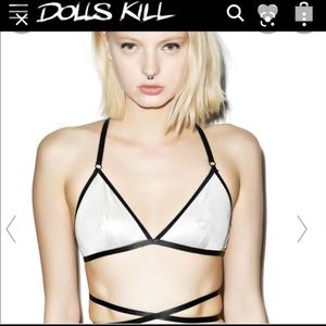 Widow Slinky Spandex Wrap Strap bra